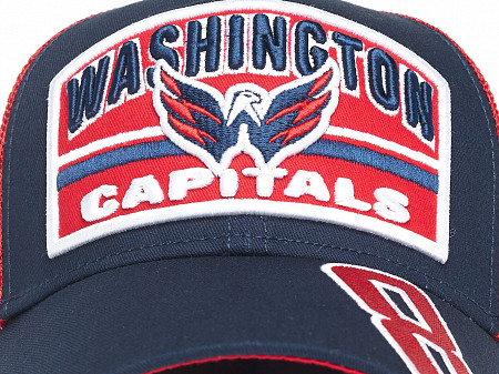 Бейсболка Atributika&Club NHL Washington Capitals 31320 navy/red