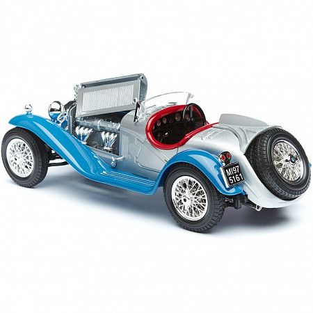 Коллекционная машина Bburago Alfa Romeo 8C 2300 Spyder Touring (18-12063) blue
