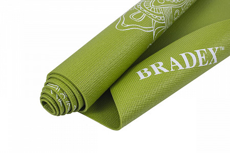 Коврик для йоги и фитнеса Bradex SF 0404 green