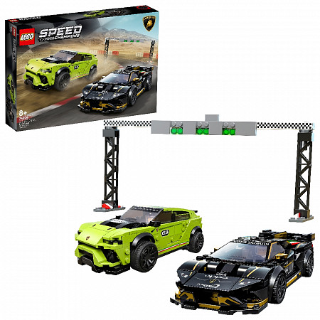 Конструктор LEGO Lamborghini Urus ST-X & Lamborghini Huracán Super Trofeo EVO 76899