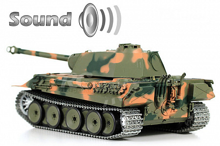Радиоуправляемый танк Heng long German Panther 1:16 3819-1 PRO