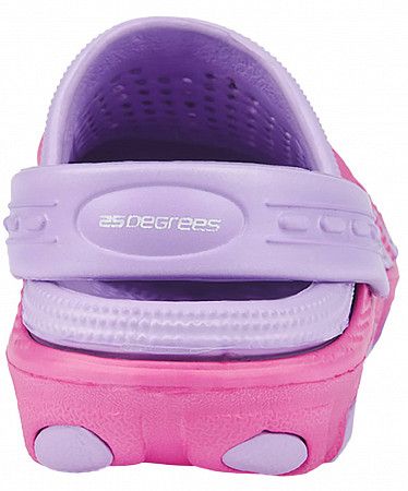 На картинке изображен Обувь для пляжа детская 25Degrees Crabs Raspberry/Lilac 25D2-1005 30-35 Обувь для пляжа детская 25Degrees Crabs Raspberry/Lilac 25D2-1005 30-35