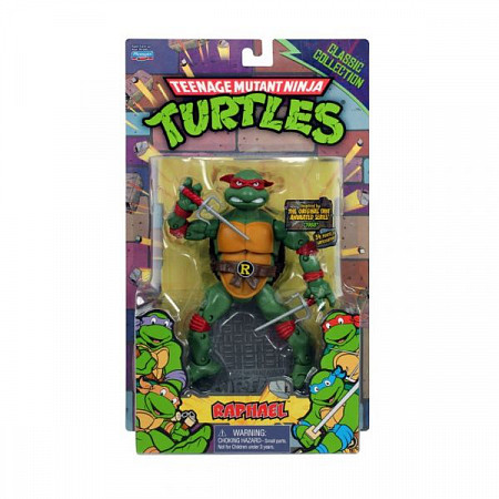 Игрушка Turtles Фигурка Рафаэль 15 см классическая серия 91083