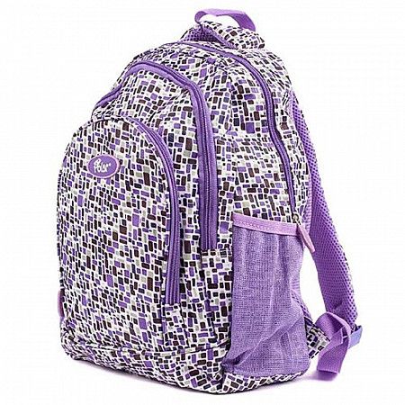 На картинке изображен Школьный рюкзак Polar Д27690 purple Школьный рюкзак Polar Д27690 purple