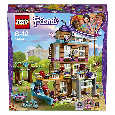 На картинке изображен Конструктор LEGO Friends Дом дружбы 41340 Конструктор LEGO Friends Дом дружбы 41340
