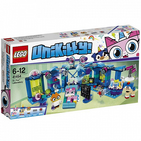 На картинке изображен Конструктор LEGO Unikitty Лаборатория доктора Фокса 41454 Конструктор LEGO Unikitty Лаборатория доктора Фокса 41454