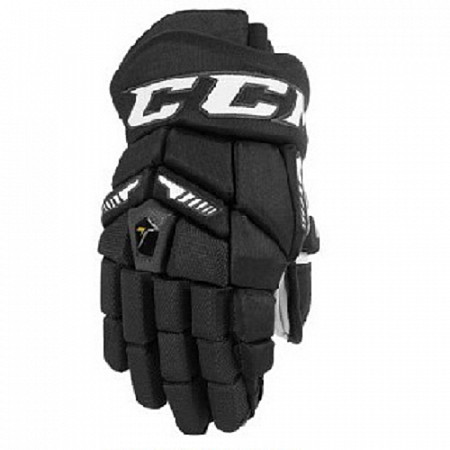 Перчатки хоккейные CCM Ultra Tacks Sr Black/White