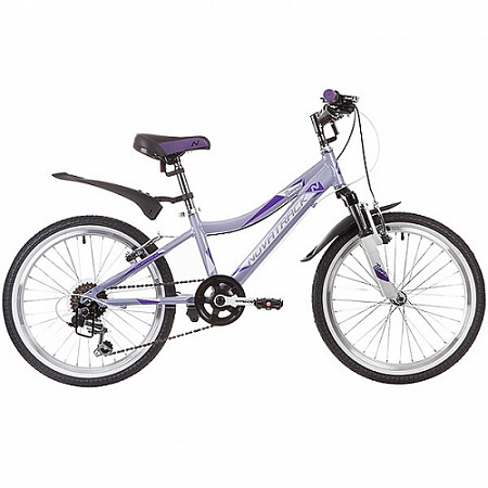 Велосипед Novatrack Novara 20" (2019) Lilac 20AH6V.NOVARA.LIL9
