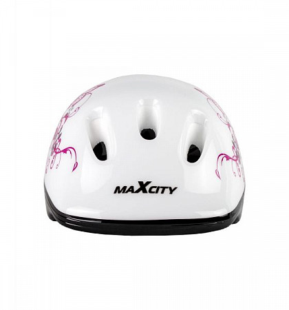 Шлем для роликовых коньков Maxcity Baby caribo girl