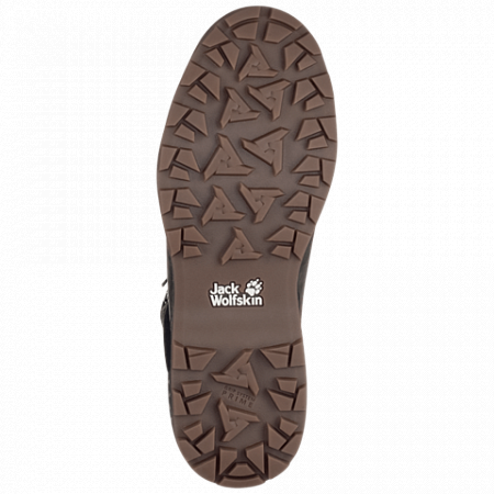 Ботинки мужские Jack Wolfskin Jack Texapore Mid M dark steel / black