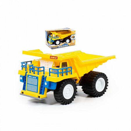 На картинке изображен Карьерный самосвал Полесье БелАЗ-75131 71736 Карьерный самосвал Полесье БелАЗ-75131 71736