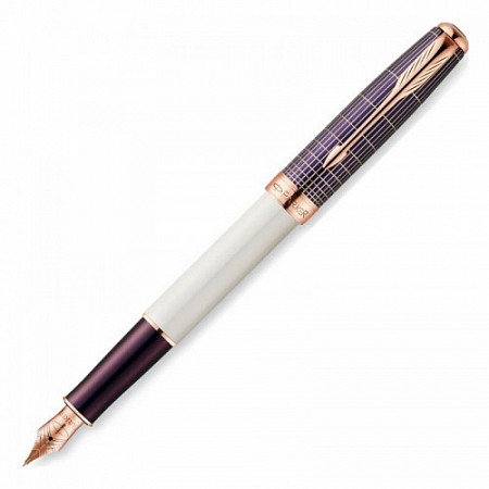 Ручка Parker 1930055 white/gold/purple