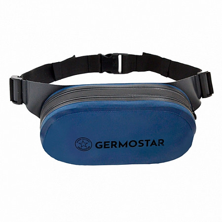 На картинке изображен Гермосумка поясная Germostar 2 л 4PT2 blue Гермосумка поясная Germostar 2 л 4PT2 blue