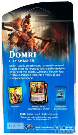 Настольная игра Wizards of the Coast MTG Ravnica Allegiance: Domri (en) C46360001