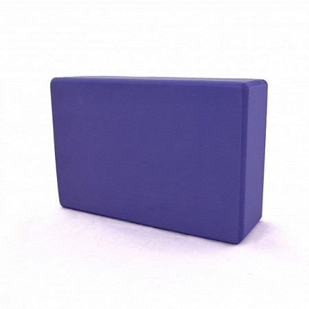 Блок для йоги 23x15x8 Purple