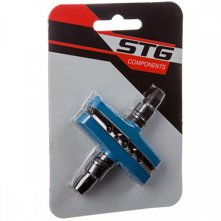 Колодки STG EN-02 60 mm v-brake blue Х90064