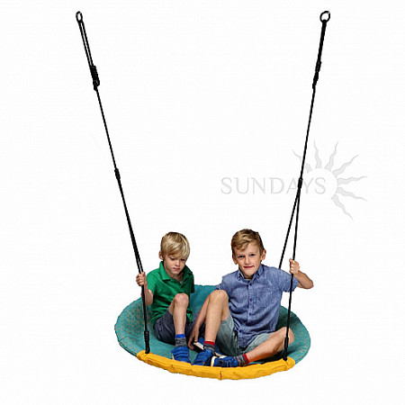 Качели-гнездо Little Panda Winko orange/turquoise