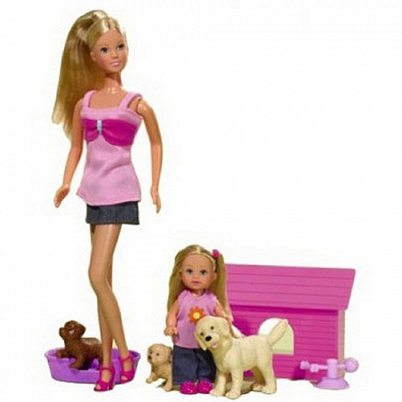 Кукла Simba Штеффи + Эви с домашними животными (105732156) 1 шт. (в ассортименте)