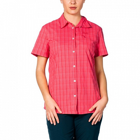 Рубашка женская Jack Wolfskin Centaura Stretch Vent Shirt W red