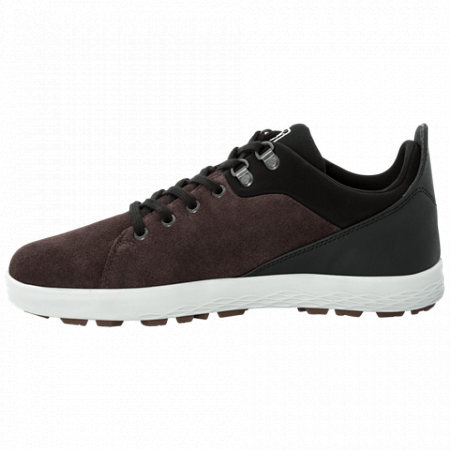 Полуботинки мужские Jack Wolfskin Auckland Texapore Low M walnut / black
