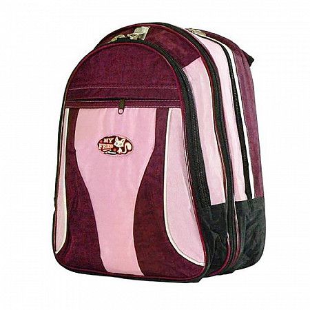 На картинке изображен Школьный рюкзак Polar п48 burgundy Школьный рюкзак Polar п48 burgundy