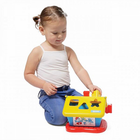 Логический Домик Полесье Смурфики с 6 кубиками №3 64431