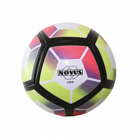 Мяч футбольный детский Novus Liga white/yellow/orange