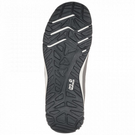 Полуботинки женские Jack Wolfskin Maze Texapore Low W tarmac grey / burgundy