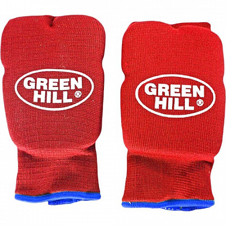 Накладки на кисть Green Hill Эластик HP-6133 хлопок Red