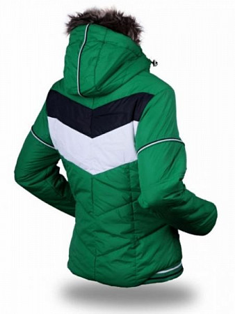 Куртка женская Trimm Justyne green/отделка