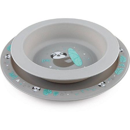Набор тарелок Canpol babies Пластик 56/523_grey