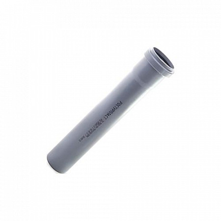 На картинке изображен Труба для внутренней канализации РосТурПласт 5x0,15x75 см 15396 Труба для внутренней канализации РосТурПласт 5x0,15x75 см 15396