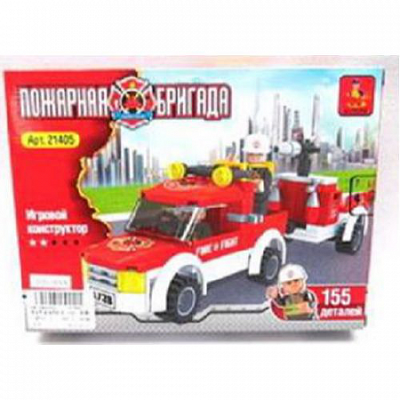 Конструктор Пожарная бригада 21405
