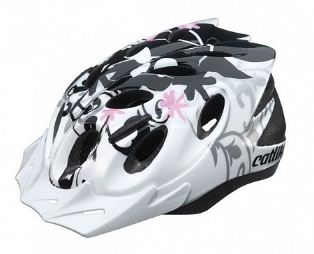 Велошлем с козырьком Catlike Diablo White/Pink/Black 3440061
