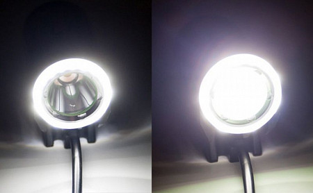 На картинке изображен Велофонарь передний Lumen 300 EBL300 Велофонарь передний Lumen 300 EBL300