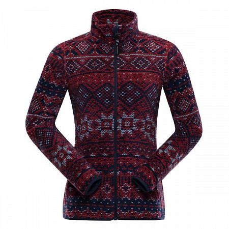 Джемпер женский Alpine Pro Elkie 3 LSWK101475 red
