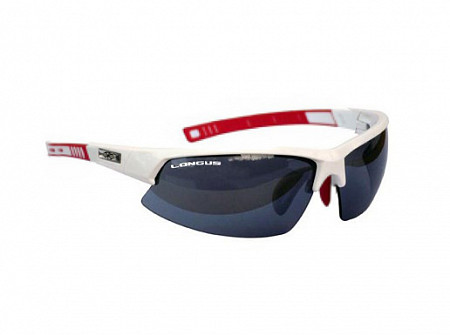Очки Longus Wind white/red 392046