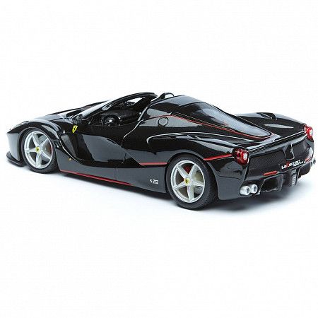 Машинка Bburago 1:24 Ferrari LaFerrari Aperta (18-26022) black