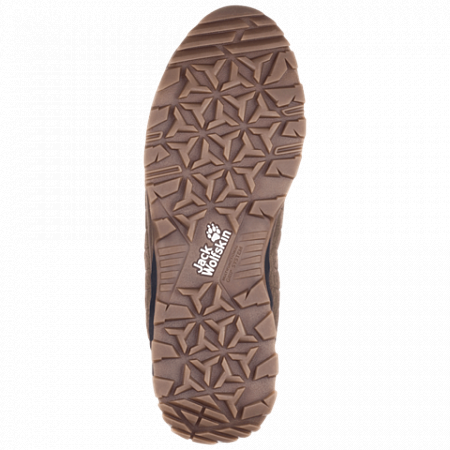 На картинке изображен Полуботинки мужские Jack Wolfskin Cascade Hike Lt Texapore Low M dark wood / phantom Полуботинки мужские Jack Wolfskin Cascade Hike Lt Texapore Low M dark wood / phantom