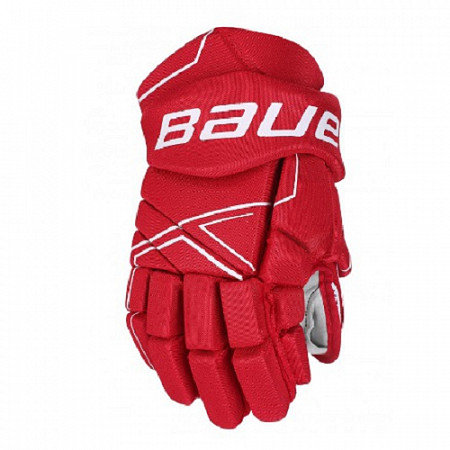 Перчатки хоккейные Bauer S18 NSX Sr Red
