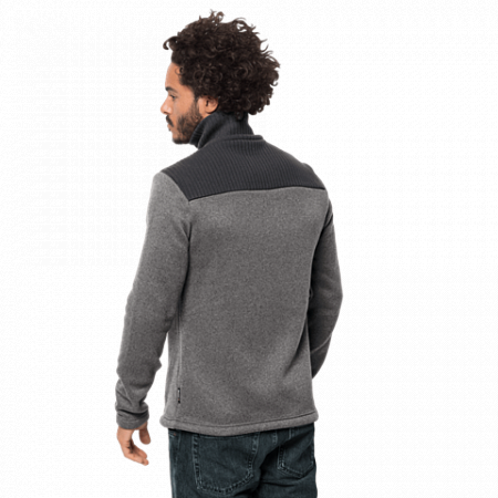 Джемпер мужский Jack Wolfskin Scandic Jacket Men tarmac grey
