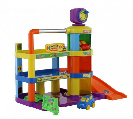 Гараж Полесье Беби с автомобилями 40381