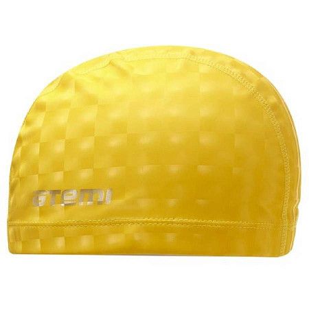 Шапочка для плавания Atemi PU 140 yellow