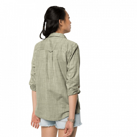 Рубашка женская Jack Wolfskin Emerald Lake Shirt W khaki