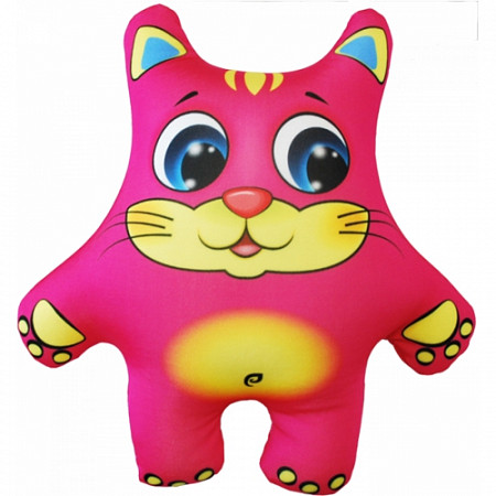 Мягкая игрушка Мнушки Кот розовый Аи02жив28