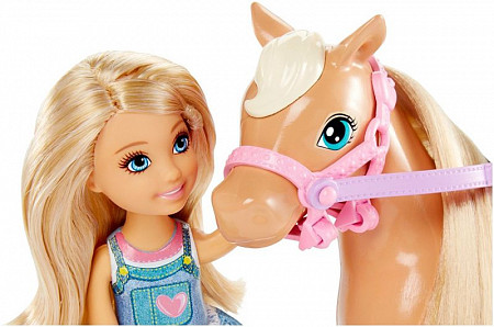 Кукла Barbie Челси и пони DYL42 