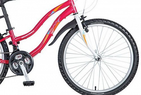 Велосипед Novatrack Lady 24" (2017) Red