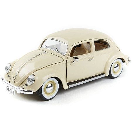 Машинка Bburago 1:18 Volkswagen Kafer-Beetle 1955 (18-12029) cream