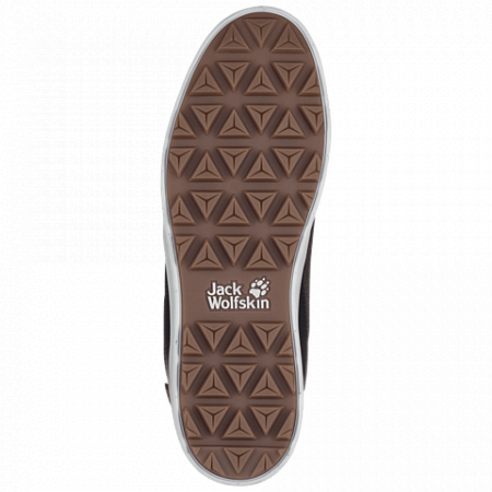 Полуботинки мужские Jack Wolfskin Auckland Texapore Low M walnut / black