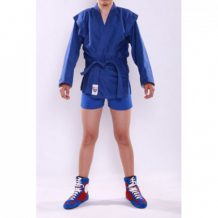 Куртка для самбо Sapsan с подкладкой К-5 blue
